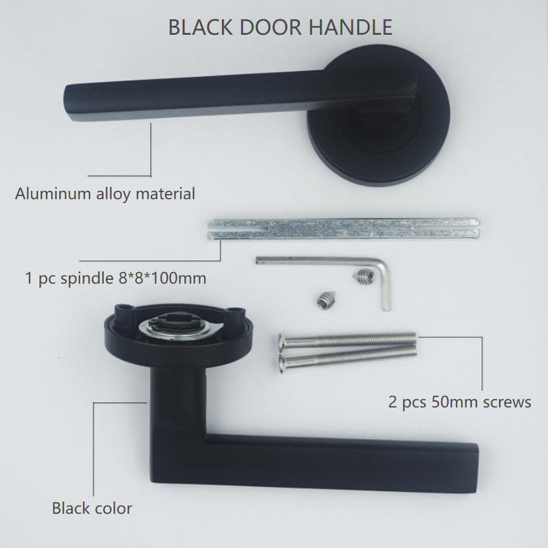 Black Interior Door Handle Manufacturer - BBDHOME Easy Installation Apartment
