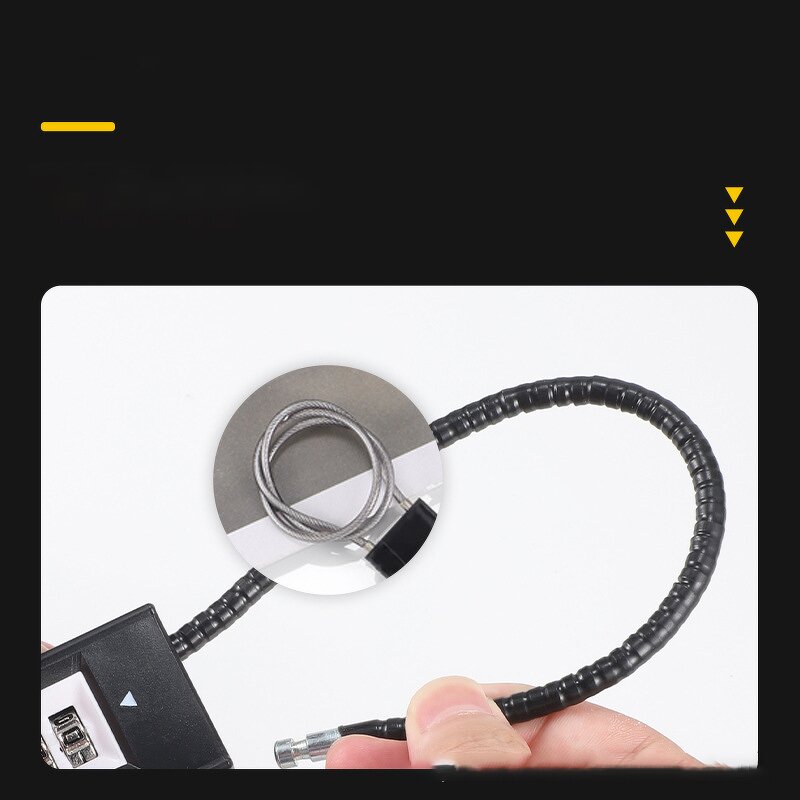 Steel Cable Padlock Supplier - Anti-saw Key Padlock Zinc Alloy Length Optional