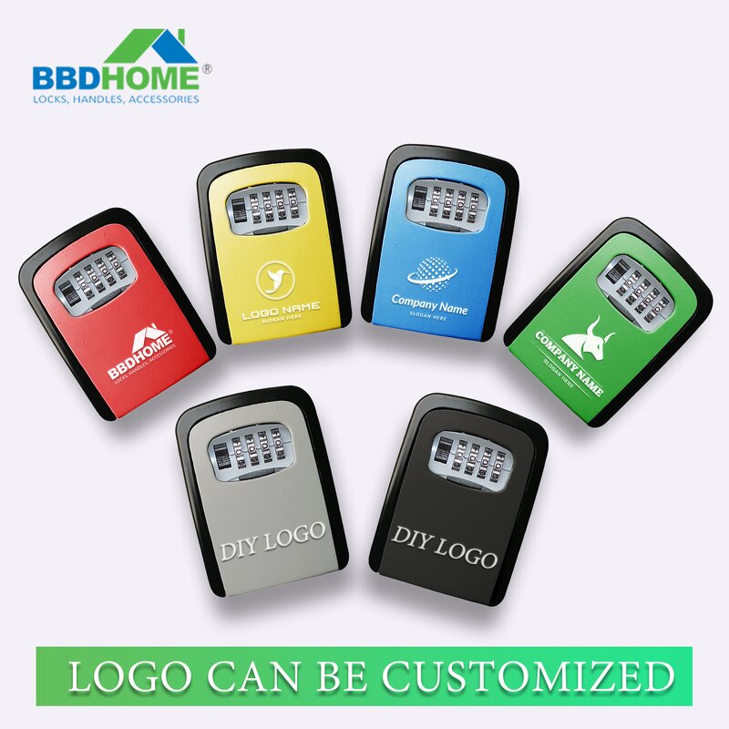 Key Safe Box Manufacturer - Wall Mounted Aluminum Alloy Weatherproof 4 Digit