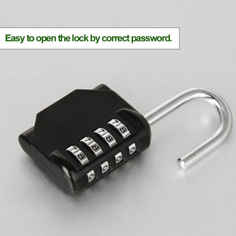 Security Padlock Manufacturer - Factory-Produced BBDHOME 4-Digit Zinc Alloy