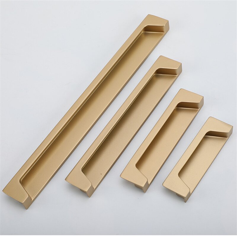 Hidden Cabinet Handle Supplier - Sliding Concealed Modern Minimalist European