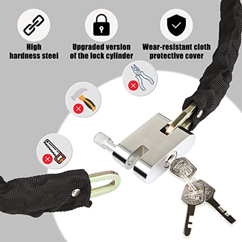 Chain Lock Manufacturer - Customizable Anti-Theft Thickening Motorcycle Chain