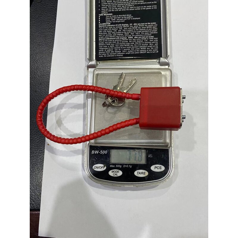 Steel Cable Padlock Supplier - Anti-saw Key Padlock Zinc Alloy Length Optional