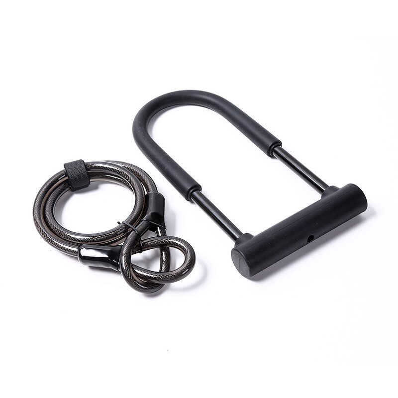 Bicycle U Lock Supplier - High Quality Steel Cable Motorcycle U Lock