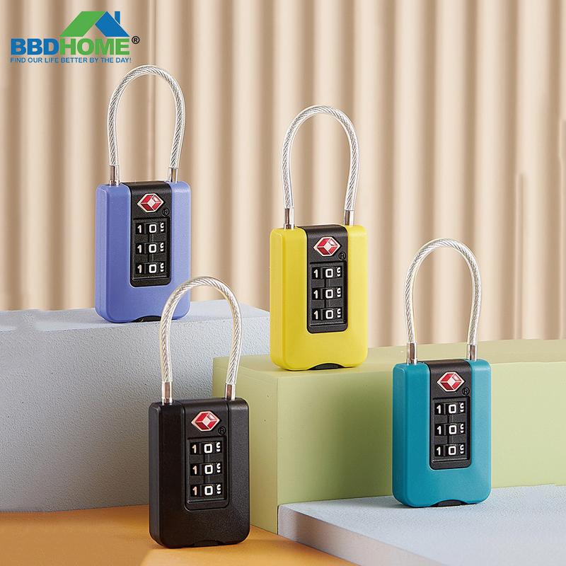 TSA Security Lock Supplier - BBDHOME Customizable 3-Digit Digital Combination