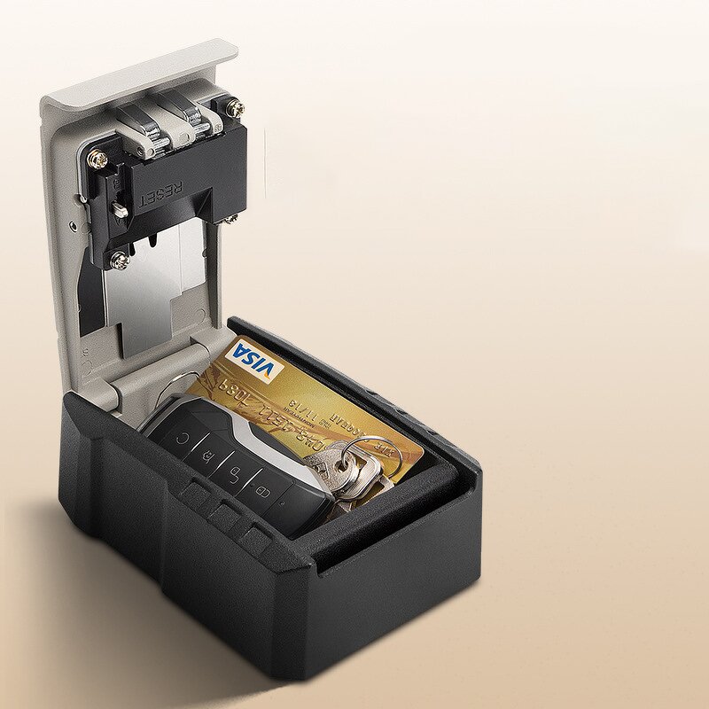 Password Lock Key Box Supplier - High Quality 4-Digit Wall-Mounted Safe