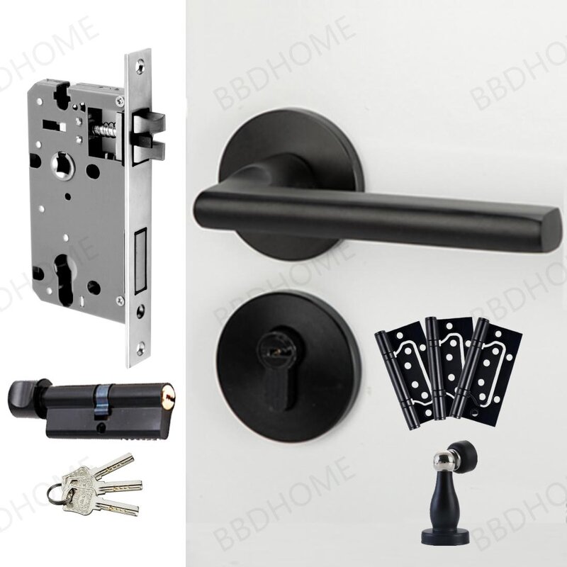 Mortise Lock Manufacturer - New Design Modern Aluminum Alloy Door Handle 58