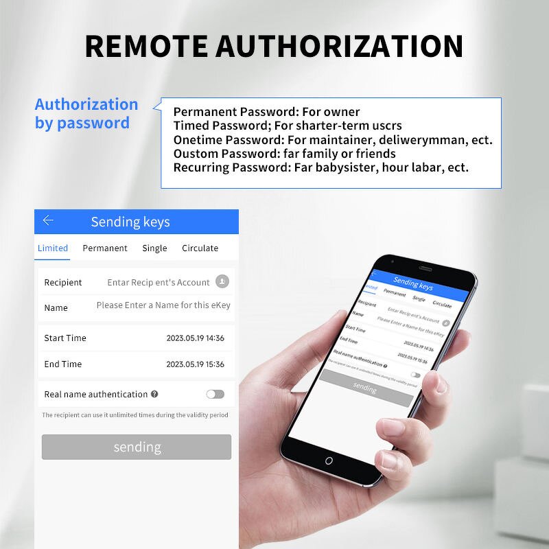 American Standard Smart Lock Supplier - Tuya TT LOCK Gold Color Built in