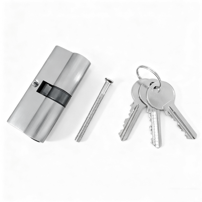 Double Open Nickel Cylinder Factory - BBDHOME Wooden Door Satin Nickel Lock