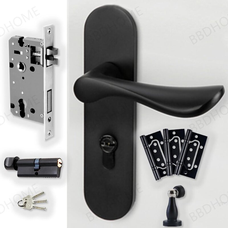 Mortise Lock Manufacturer - New Design Modern Aluminum Alloy Door Handle 58