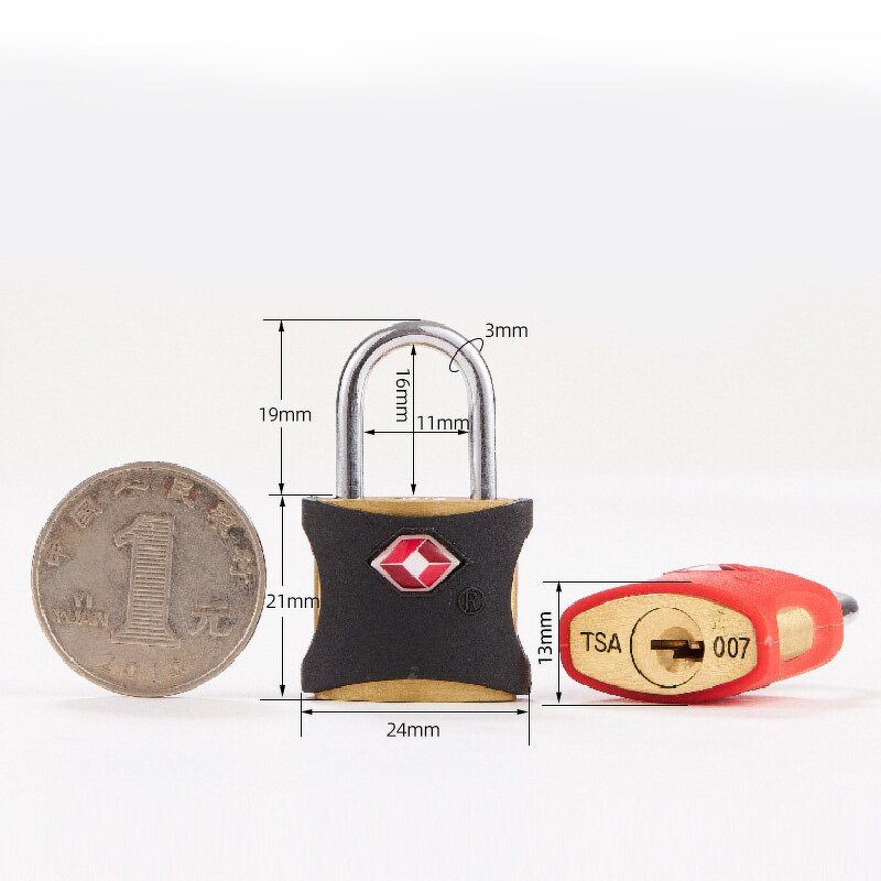TSA Padlock Manufacturer - BBDHOME Customized Black Red Wholesale Wardrobe