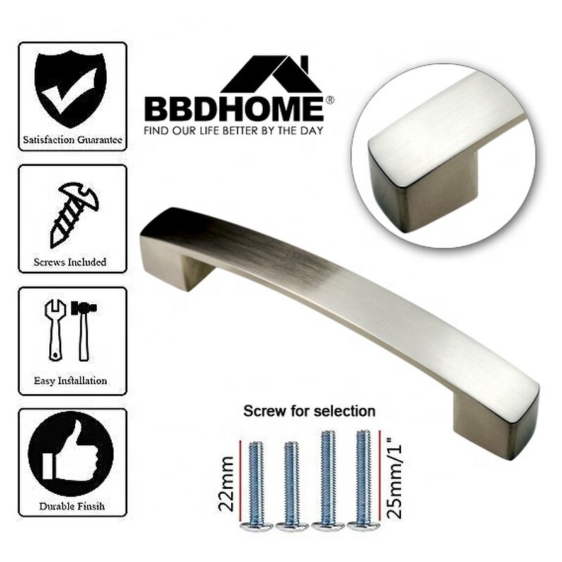 Aluminum Pull Handle Factory - Alu Furniture Kitchen Cabinet Door Hardware