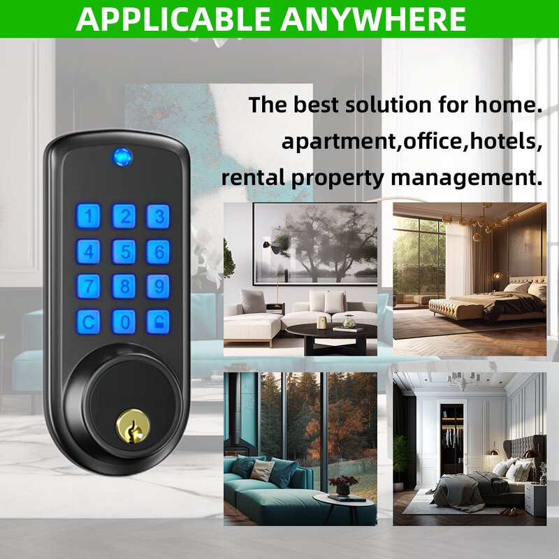 Smart Deadbolt Locks Factory - BBDHOME High Security Electronic Digital Code