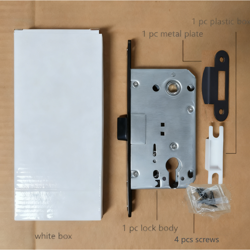PVC Mortise Lock Body Factory - BBDHOME High Safety Room Door Middle 8550
