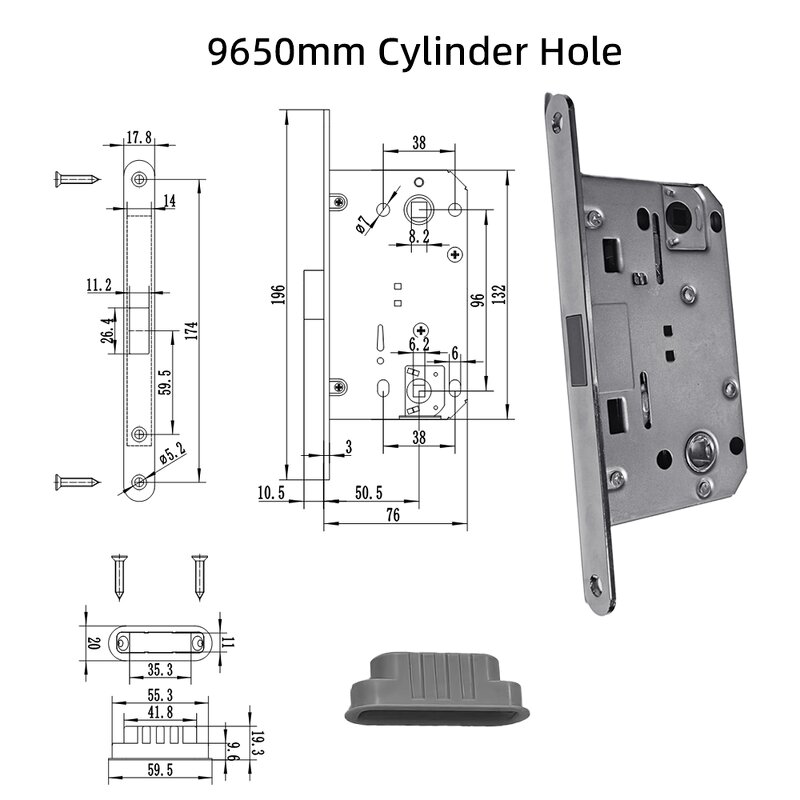 Magnetic Lock Manufacturer - New Italian Design for Interior Door Passage