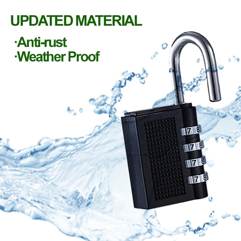 Combination Padlock Factory - China Factory Wholesale Zinc Alloy Four Digits