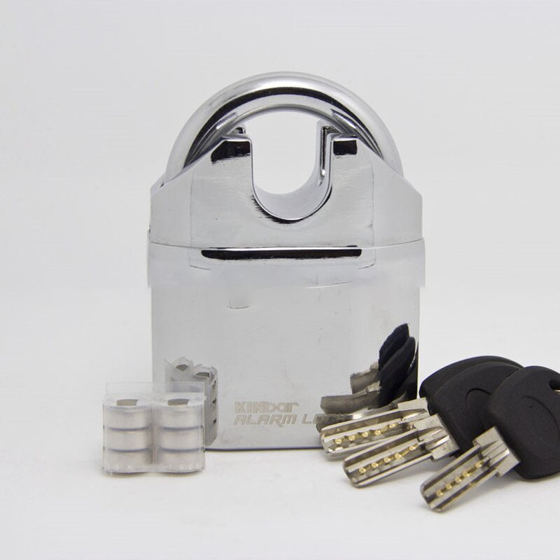 Alarm Padlock Factory - High Decibel 110dp Anti-Theft Heavy-Duty Waterproof