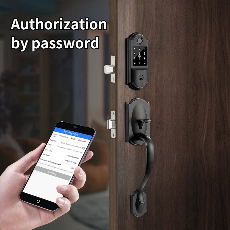 Smart Deadbolt Lock Manufacturer - BBDHOME Touch Screen Keypad Electronic Wifi