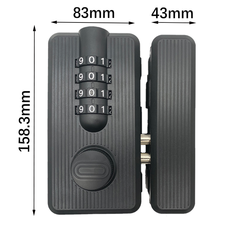 Waterproof Code Lock Supplier - ABS Metal 4-Digit for Sliding Door Lock