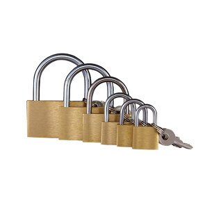 Brass Padlock Manufacturer - Wholesale Customizable LOGO Safety 20mm 30mm