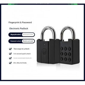 Smart Padlock Manufacturer - IP67 Waterproof Fingerprint Access Big Size