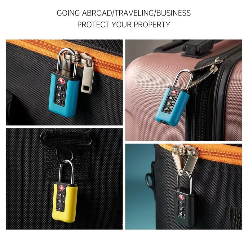 TSA Code Padlock Manufacturer - New TSA336 Customs Suitcase Mini Color