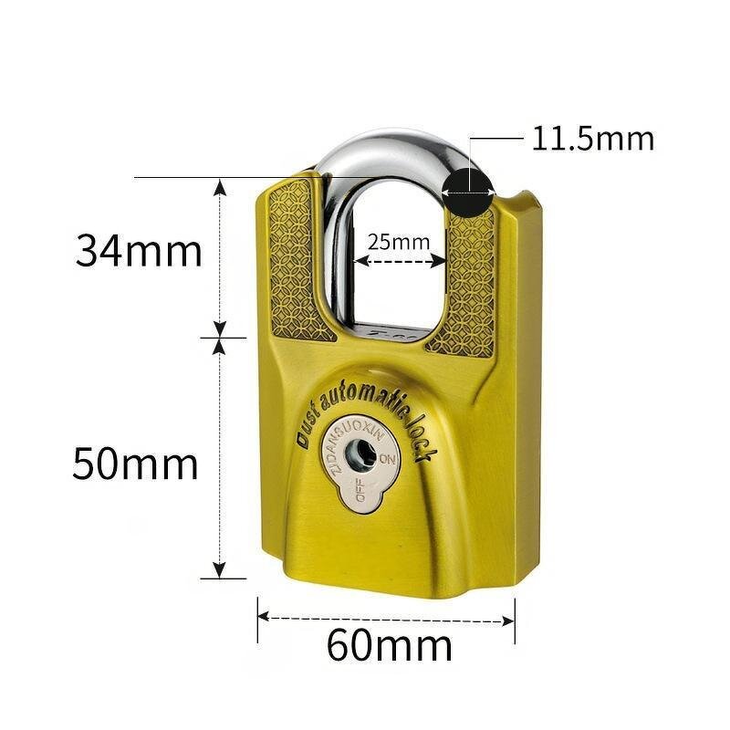 Brass Padlock Supplier - High Quality Copper Zinc Alloy Key Anti-theft