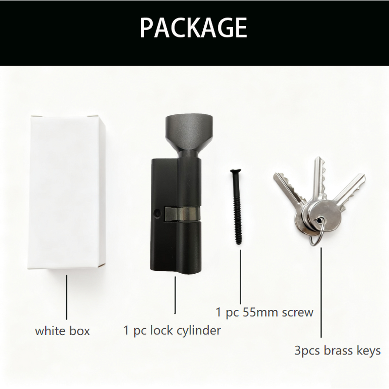 Lock Cylinder Factory - BBDHOME Wooden Door Aluminum Shell Brass Core