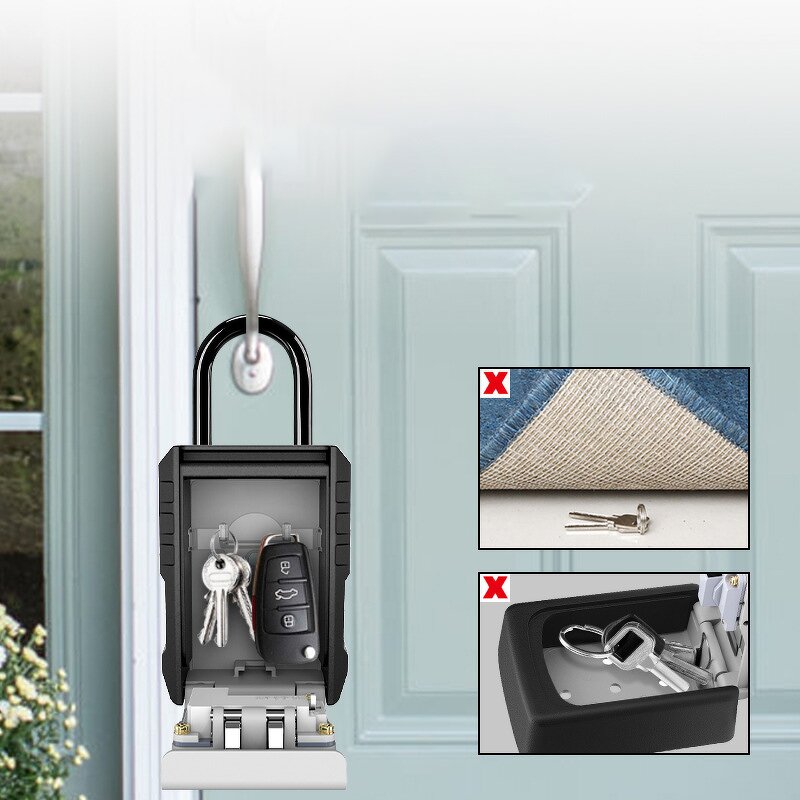 Password Lock Key Box Supplier - High Quality 4-Digit Wall-Mounted Safe