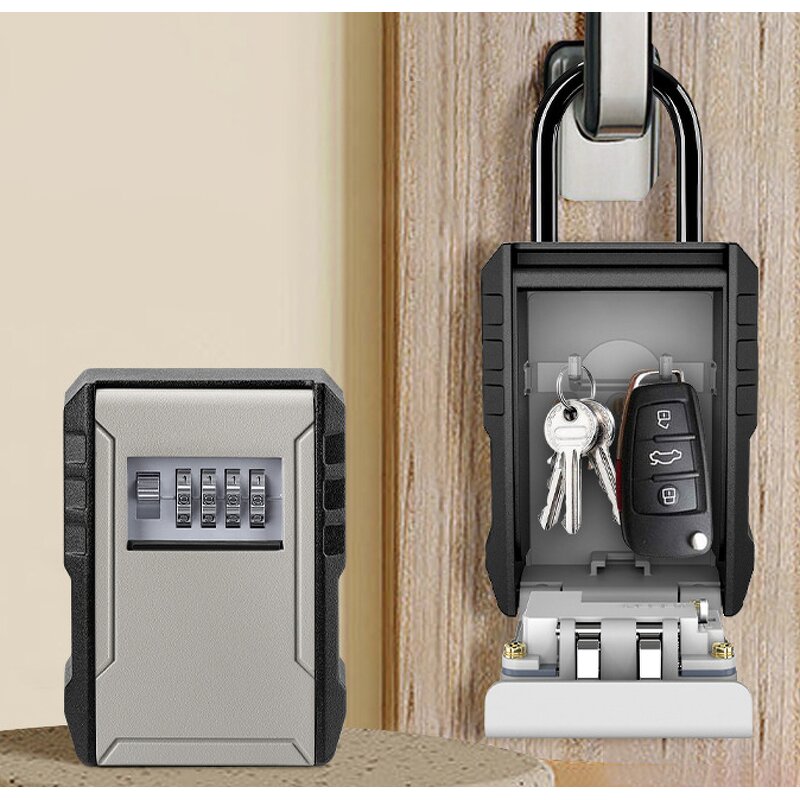 Password Lock Key Box Supplier - High Quality 4-Digit Wall-Mounted Safe
