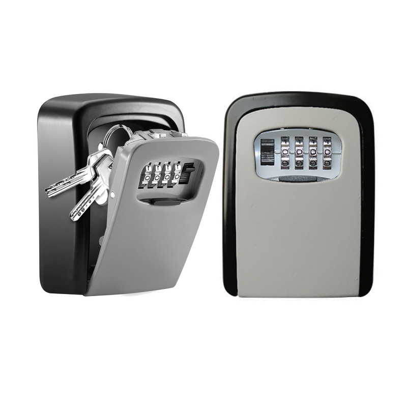 Key Safe Box Manufacturer - Wall Mounted Aluminum Alloy Weatherproof 4 Digit