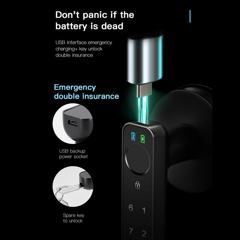 Biometric Smart Lock Manufacturer - BBDHOME Passcode Keypad Keyless Entry
