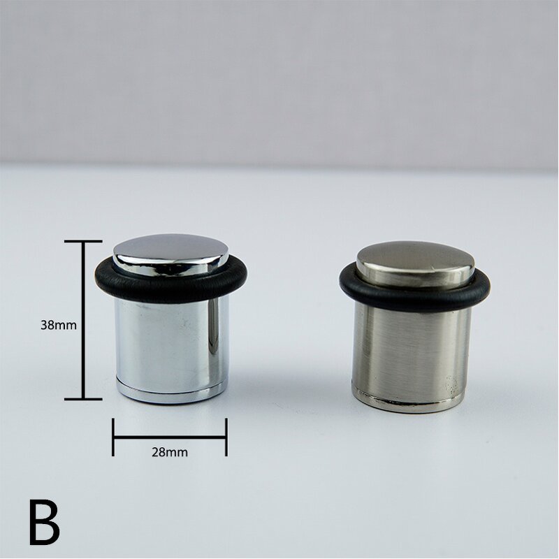 Door Stopper Factory - Hardware Zinc Alloy Rubber Door Stopper