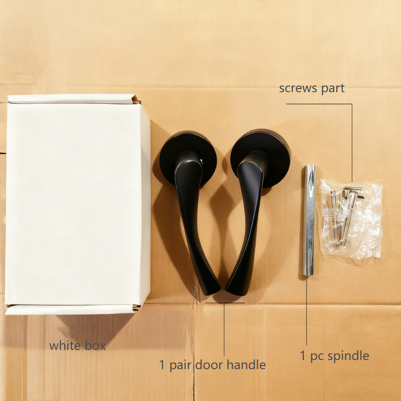 Black Aluminium Door Handle Manufacturer - BBDHOME Modern Easy Installation