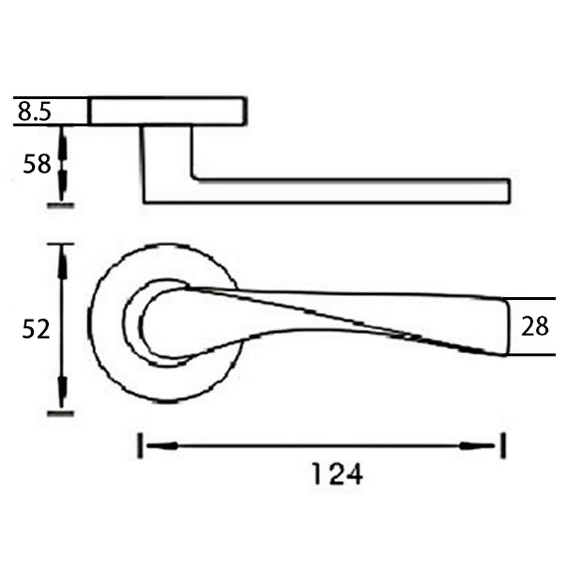 Black Aluminium Door Handle Manufacturer - BBDHOME Modern Easy Installation