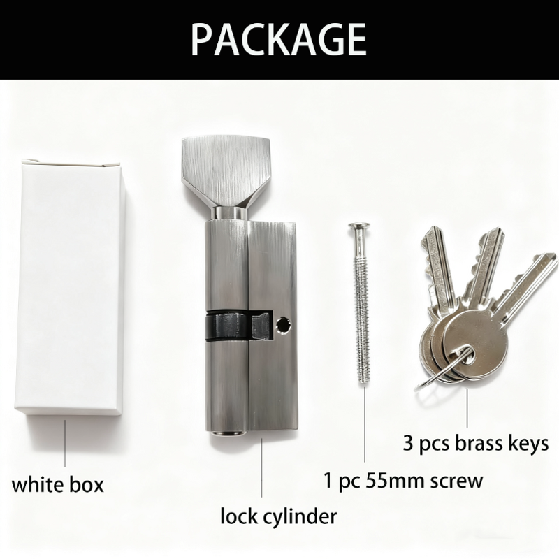 Single Open Lock Cylinder Manufacturer - BBDHOME High Safety Satin Nickel