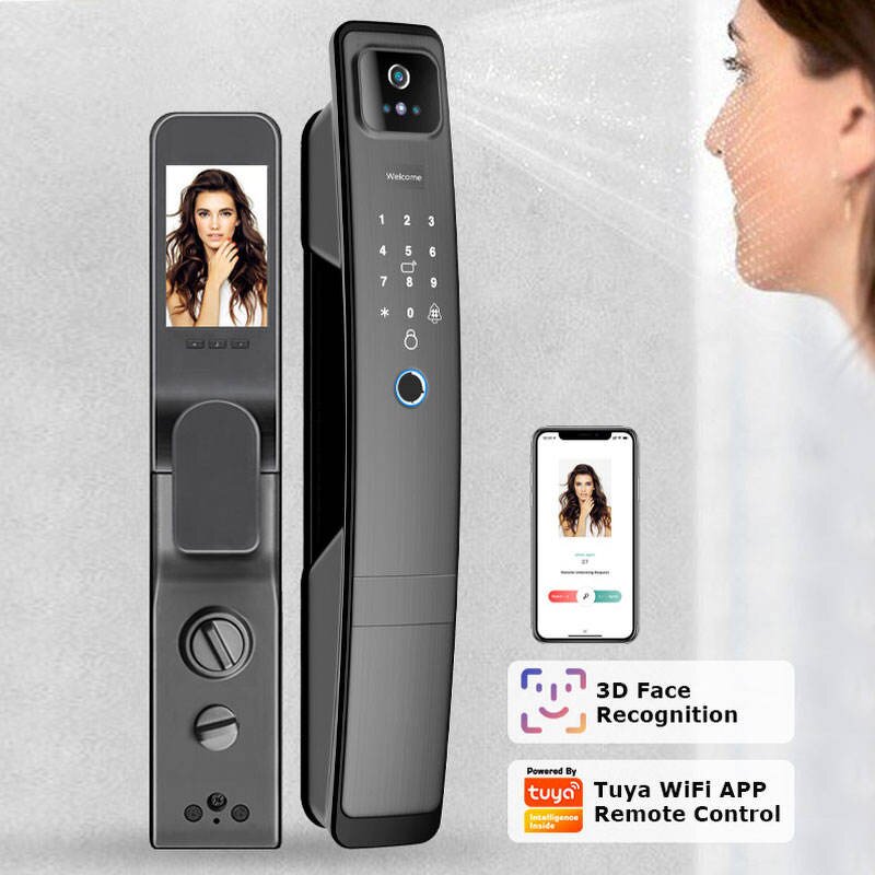 Fingerprint Door Lock with Camera Supplier - BBDHOME Electronic Tuya APP 3D