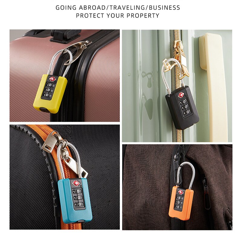 TSA Security Lock Supplier - BBDHOME Customizable 3-Digit Digital Combination