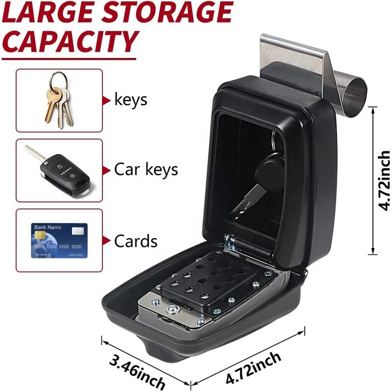 Car Key Lock Box Factory - Sturdy Waterproof Large Capacity Anti-theft