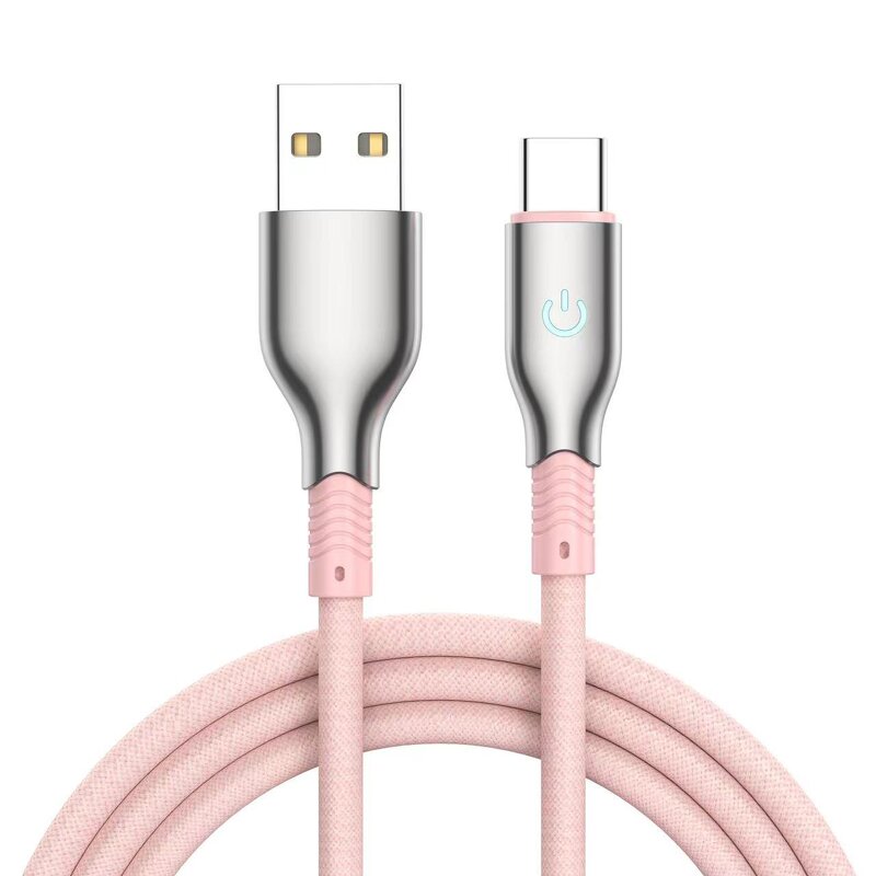 Breathing Light Data Cable Supplier - OEM New Type-c C to C for Apple 15 Fast Charging QC3.0