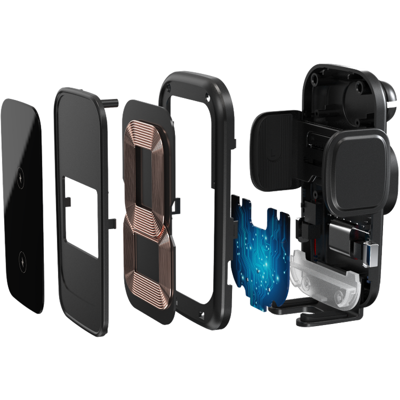 Car Wireless Charger Supplier - OEM 2024 Best 15W Super Stable PD Fast Anti-Shaking Stand