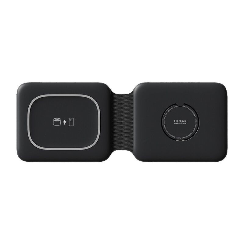 Portable Wireless Charger Factory - OEM High-End 15W Fast-Folding 3-in-1 PD OTP for IPhones