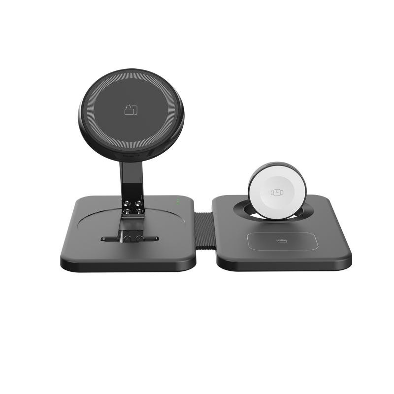3-in-1 Wireless Charger Supplier - OEM 2024 Latest 15W Foldable Fast Magnetic PD for iPhone