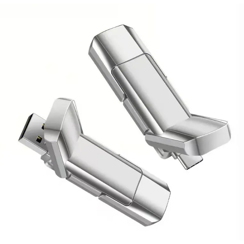 USB 3.2 Flash Drive Factory - OEM 1TB Type-C 500MB/s Solid State 128GB 512GB Metal Memory Stick