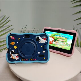 Rugged Kids Tablet Factory - OEM Super Cheap 2025 Android 12 Learning Gaming Anti-drop Silicone 7-inch