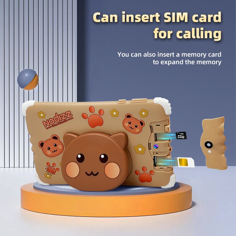 Android Children's Tablet Supplier - OEM Npad732 4+128GB Wifi with Sim HD Custom Android 10 7-inch