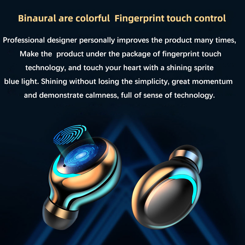 TWS Headset Supplier - OEM F9-5C V5.0 Waterproof 9D Stereo Gaming Mini with BT 5.3