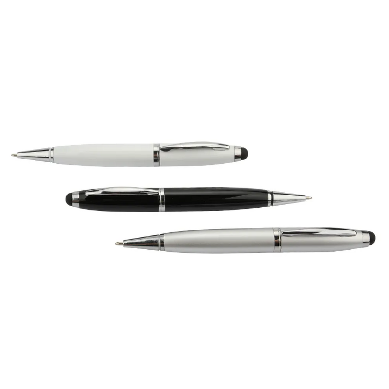 USB Flash Drive Stylus Supplier - OEM 2.0 Stylus Touch Pen Metal Construction New Box 1GB 8GB