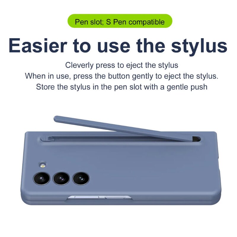 Protective Case Manufacturer - OEM for Galaxy Z Fold 5 Slim S Pen Edition PC Material