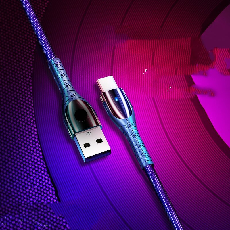 Type-C Cable Factory - OEM Factory Wholesale 5A Super Fast with Light Zinc Alloy Nylon Jacket